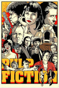 Pulp Fiction Movie Poster - Quentin Tarantino - Alternate #6-24 x 36 Inches